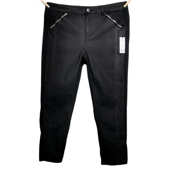 SIZE 22 DEX, Black Skinny Plus size Jeans NWT - Picture 6 of 6